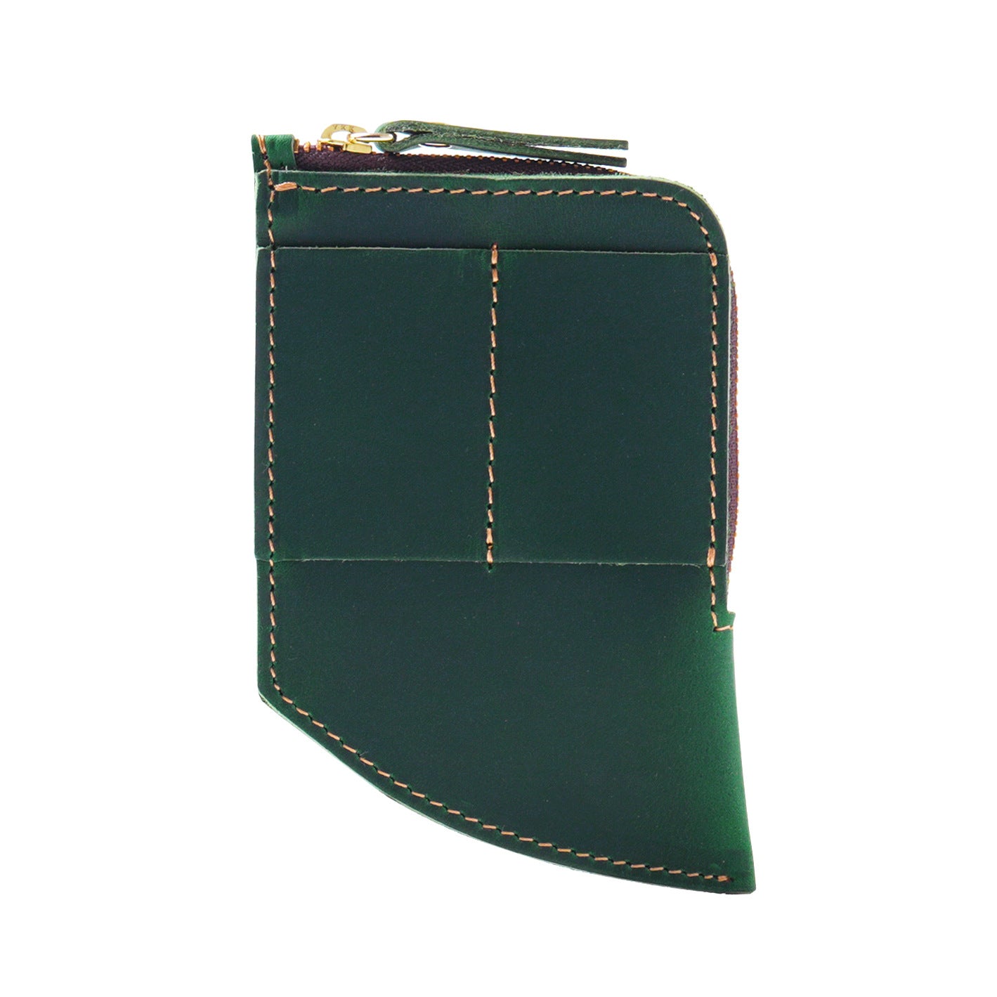 Wholesale Cowhide Mini Zip Wallet