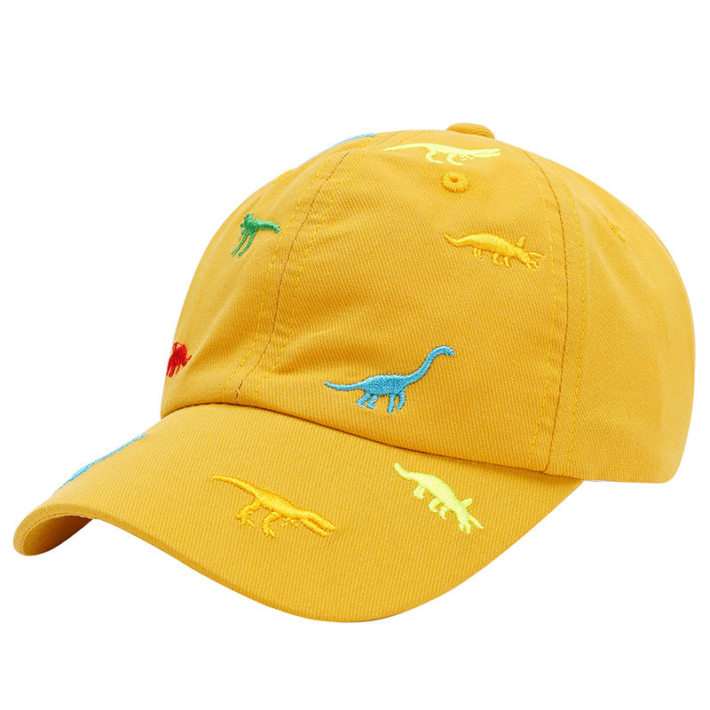 Wholesale Baby Cute Embroidered Dinosaur Baseball Cap Kids Hat