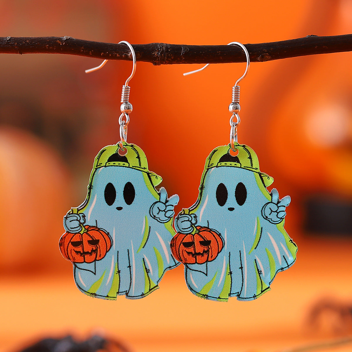 Wholesale  Acrylic Gothic Style Funny Pendant Earrings