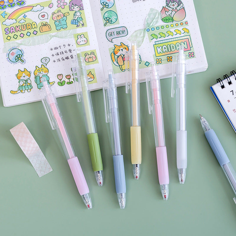 Wholesale Plastic Macaron Ballpoint Pens