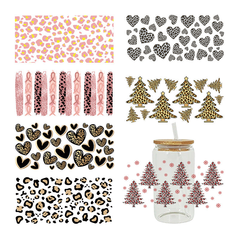 Wholesale UV Transfer Paste Glass Crystal Label Crystal Paste 16OZ UV DTF WRAPS