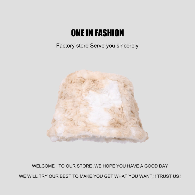 Wholesale Tie Dyed Plush Vintage Fisherman Hats