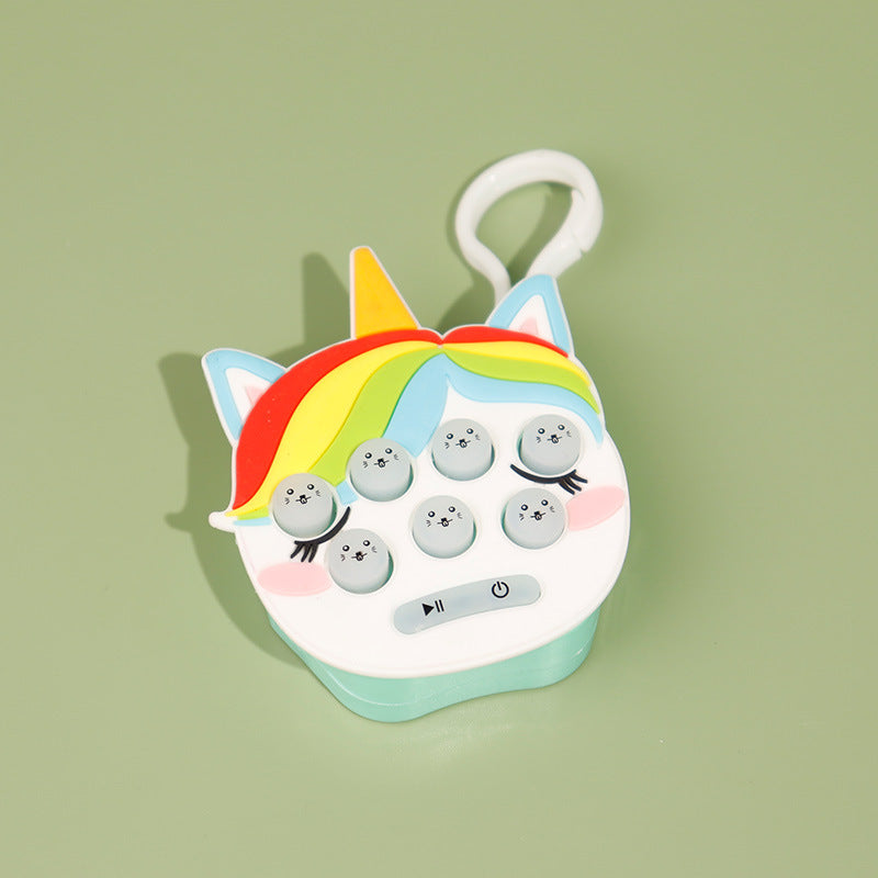 Wholesale Mini Whack-a-mole Game Console Card Illuminated Keychain