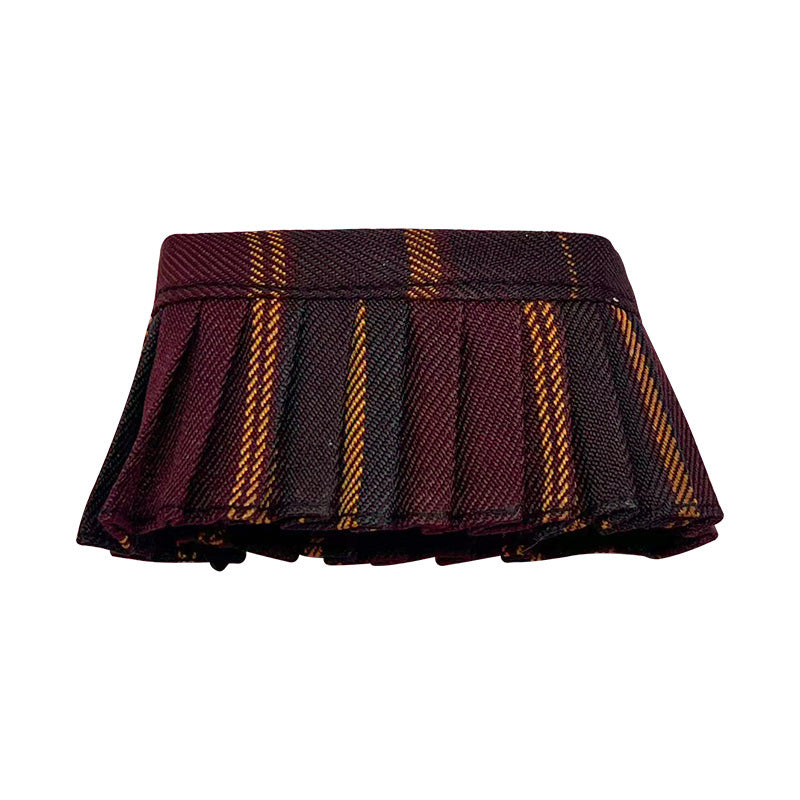 Wholesale 17cm doll clothes change outfit pleated skirt Doll Accessories