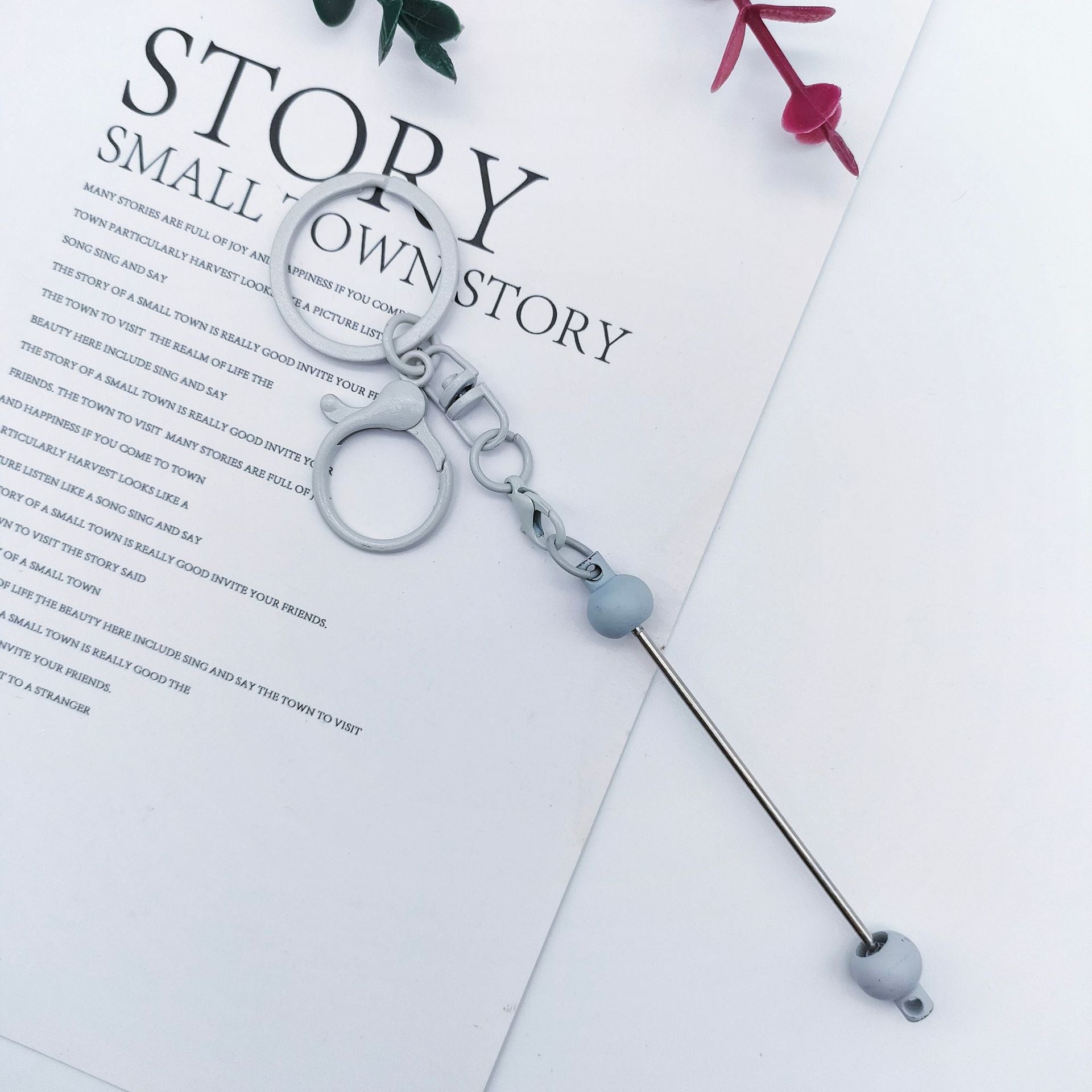 Wholesale DIY Personalized Baked Paint Color Cute Keychains