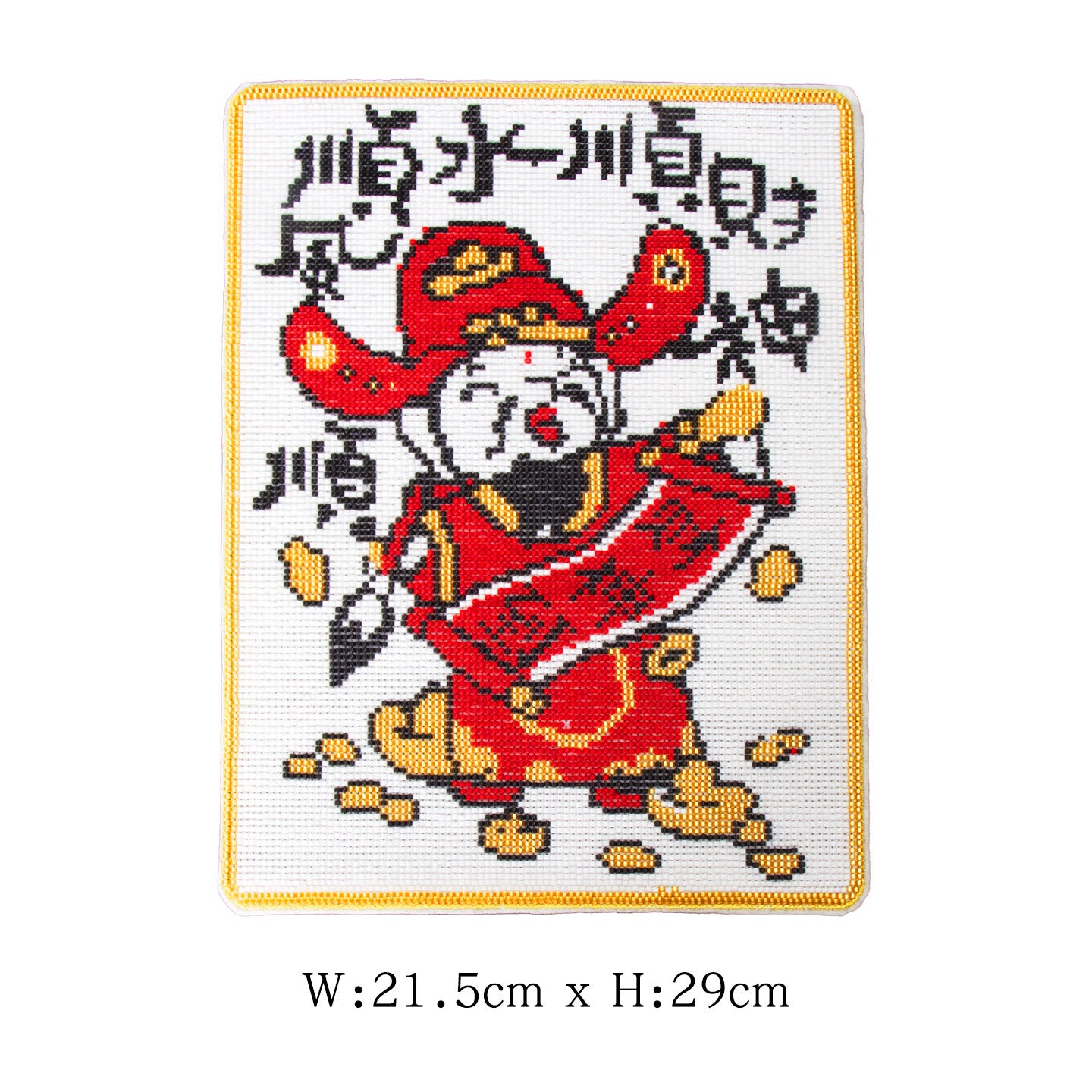 Wholesale Felt And Sequin God Of Wealth Patch New Year Decorative Craft Accessory Great For DIY Projects And Boutique Resale