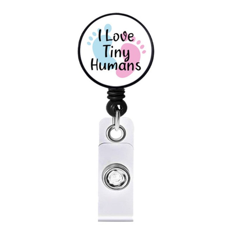 Wholesale Badge Reels ABS Badge Reels Doctor Nurse Retractable Keychain