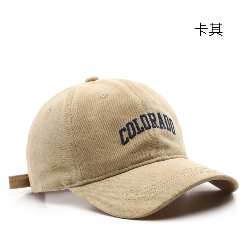 Wholesale Fashion Retro Letter Embroidery Outdoor Baseball Cap