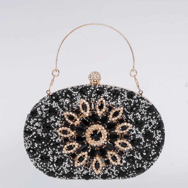 Wholesale Sunflower Diamond Evening Clutch