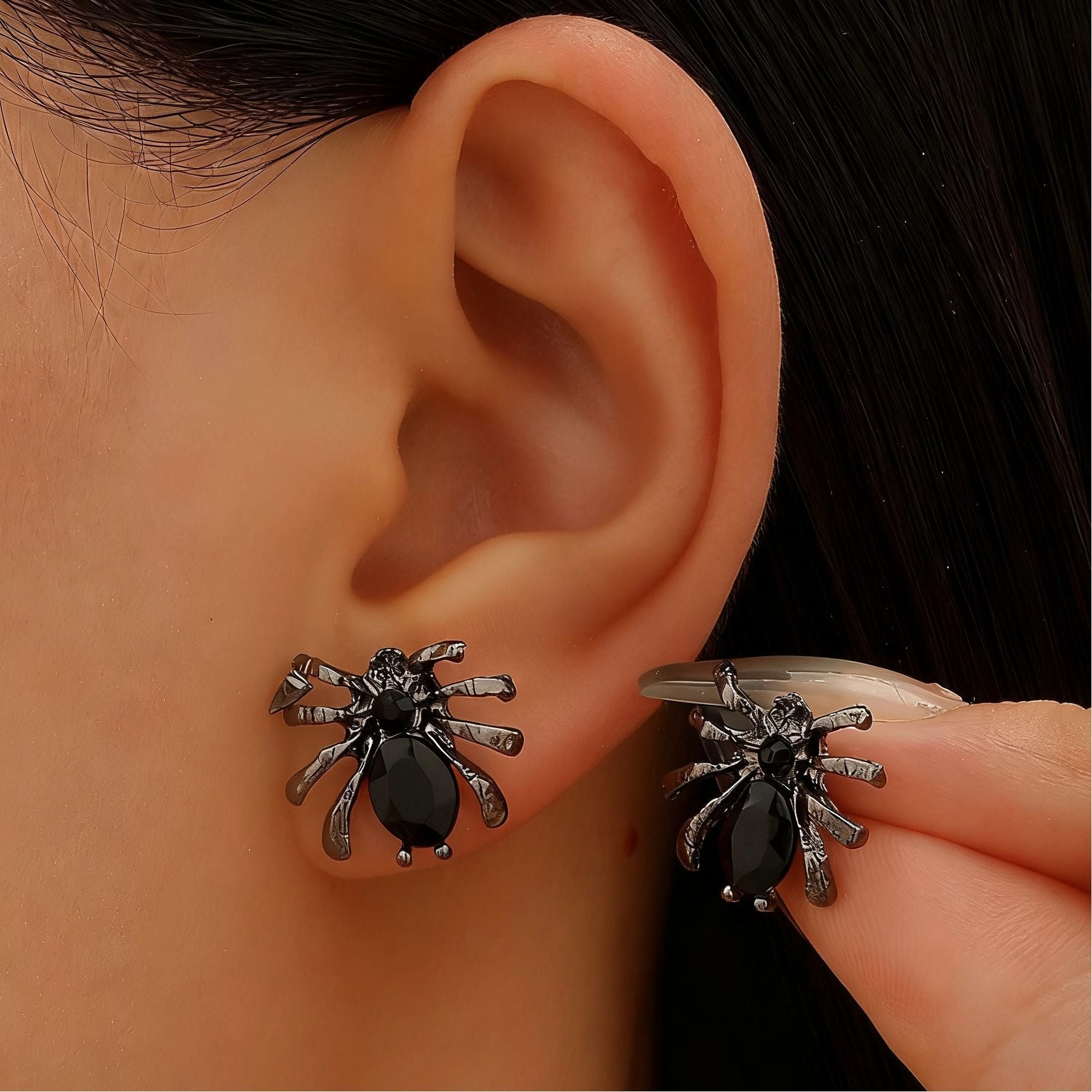 Wholesale Gothic  Earrings For Women  Animal Jewelry Accessory Alloy Electroplated Trendy Boutique Resale