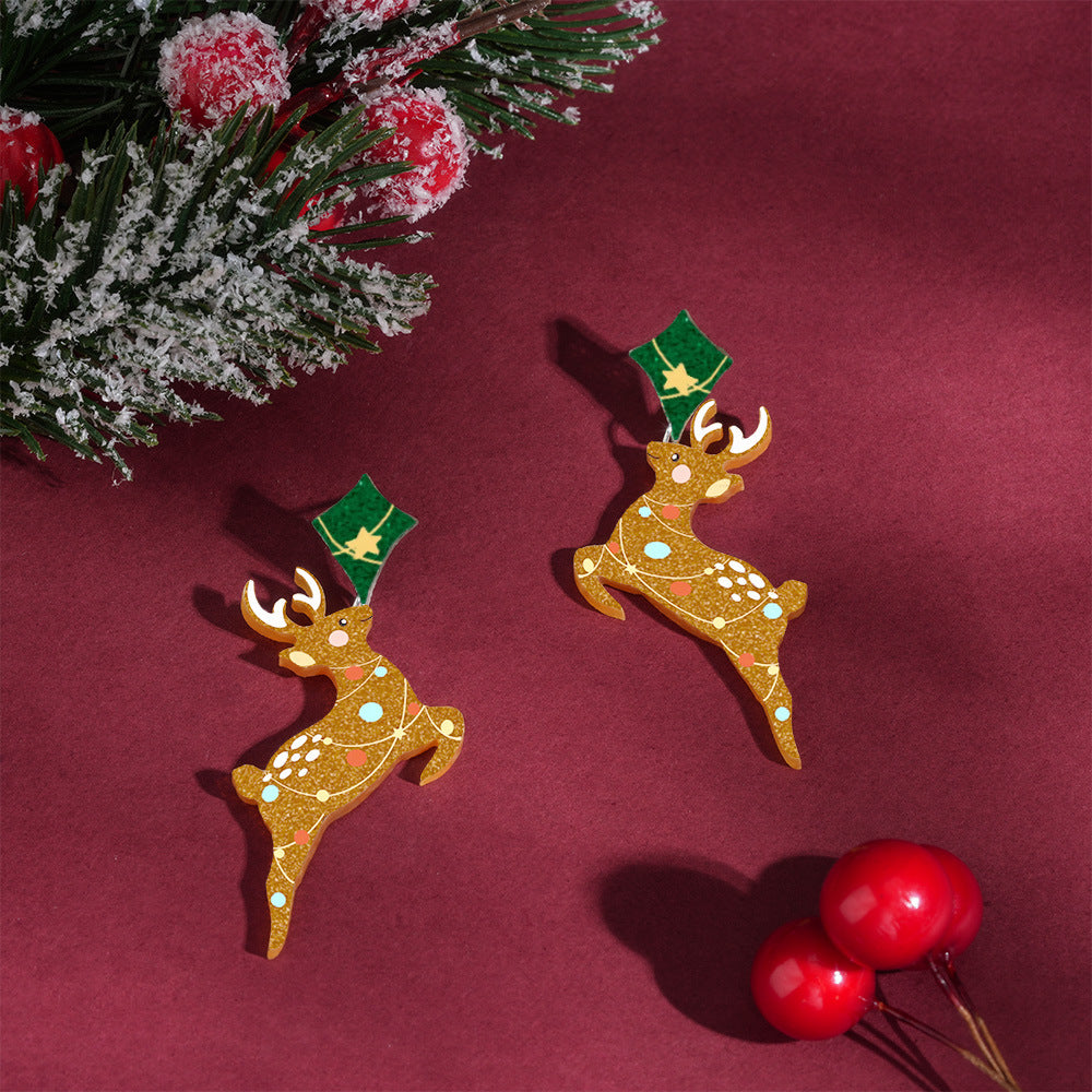 Wholesale Christmas Tree Earrings