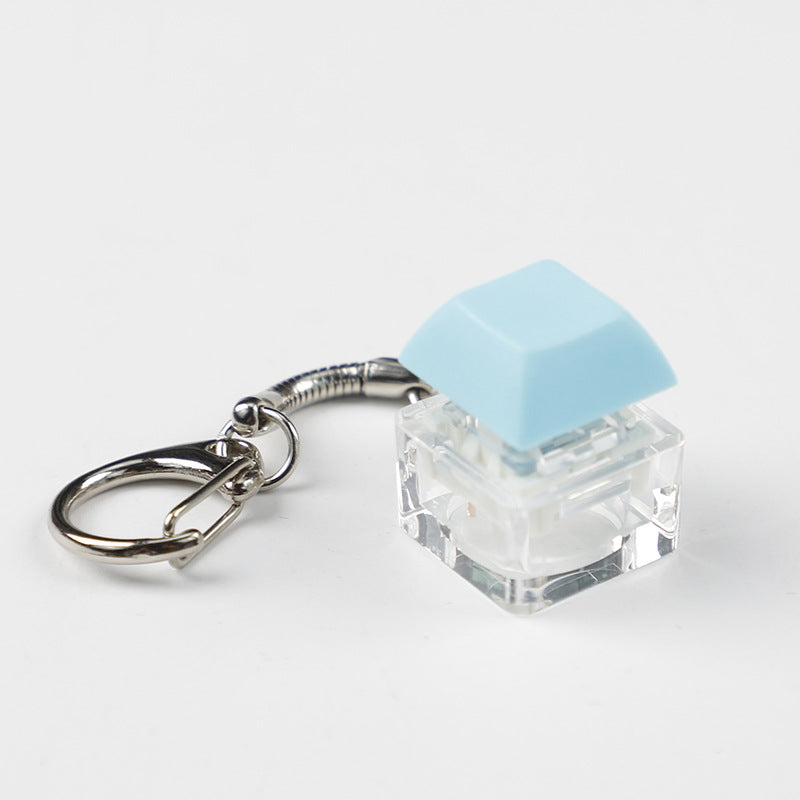 Wholesale Acrylic Decompression Mechanical Keyboard Axis Tester Fidget Keychains
