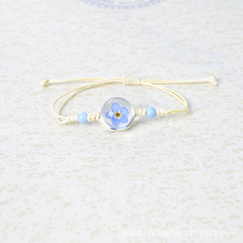 Wholesale Sweet Starry Sky Lace Cherry Blossom Bracelet