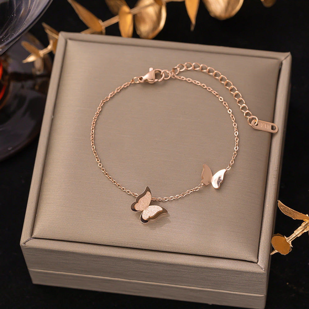 Wholesale Non-fading Titanium Steel Bracelet