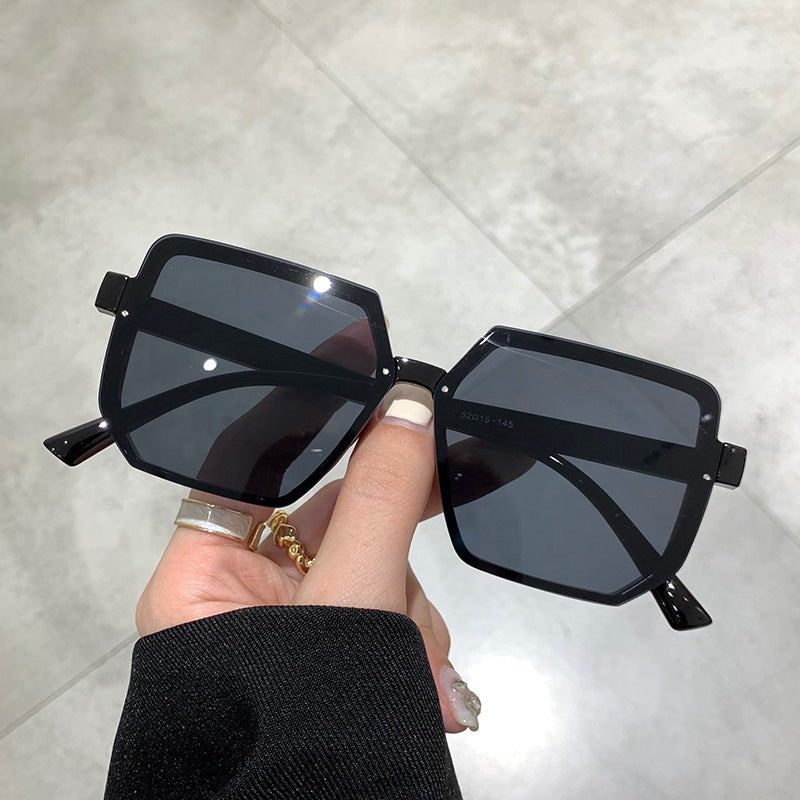 Wholesale UV Protection Square Frame PC Sunglasses