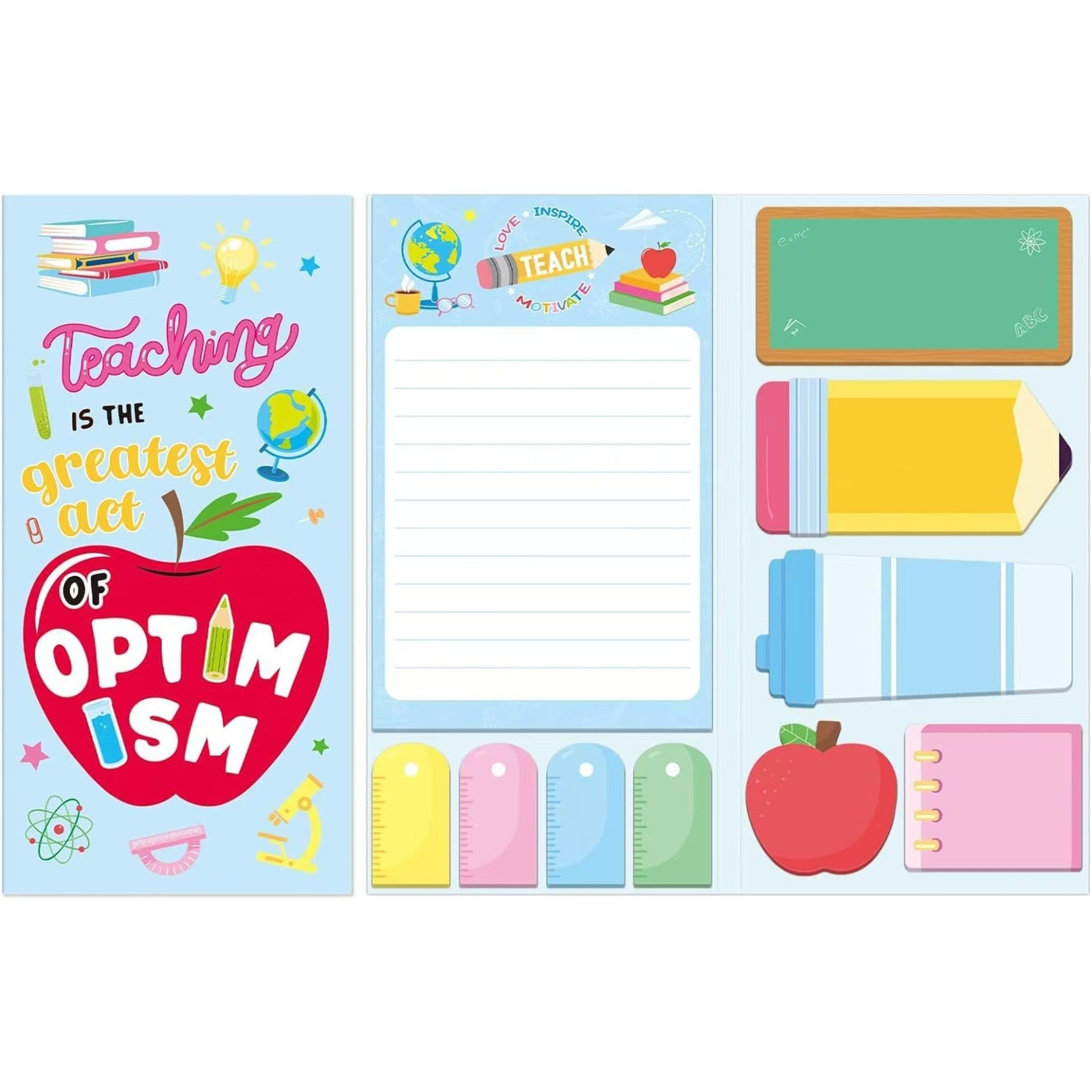 Wholesale Teacher' s Day Theme Cartoon Sticky Notes Combination School Theme