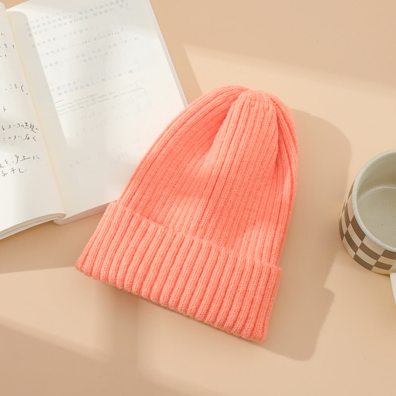 Wholesale Candy Colored Acrylic Melon Skin Hat