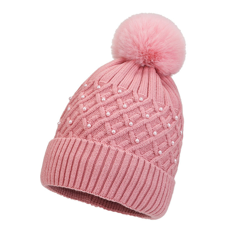 Wholesale Winter Wool Ball Knitted Hats, Wool Hats