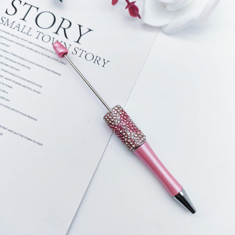 Wholesale Pink Butterfly Diamond Bead beadable pens