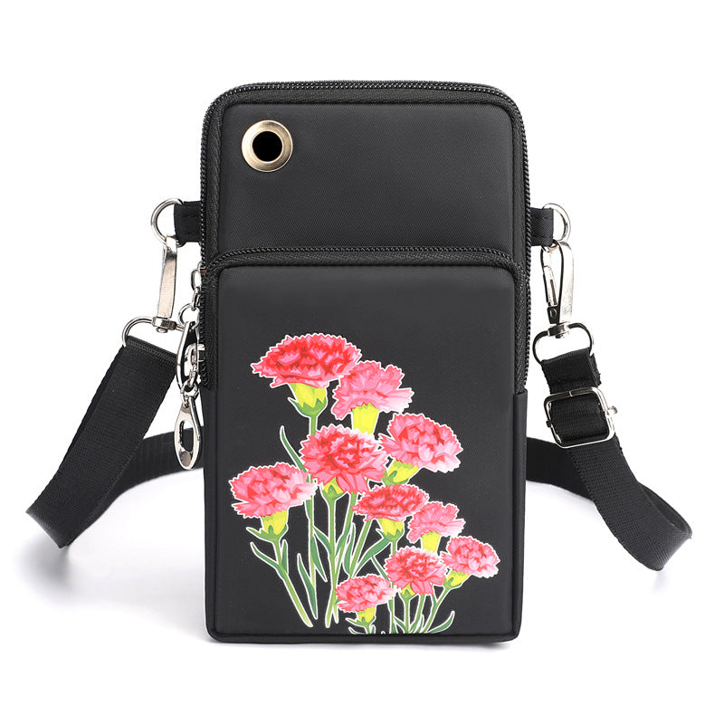 Wholesale Oxford Cloth Cell Phone Shoulder Cloth Bag