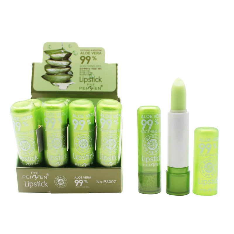 Wholesale Moisturizing Aloe Vera Color Changing Lip Balm