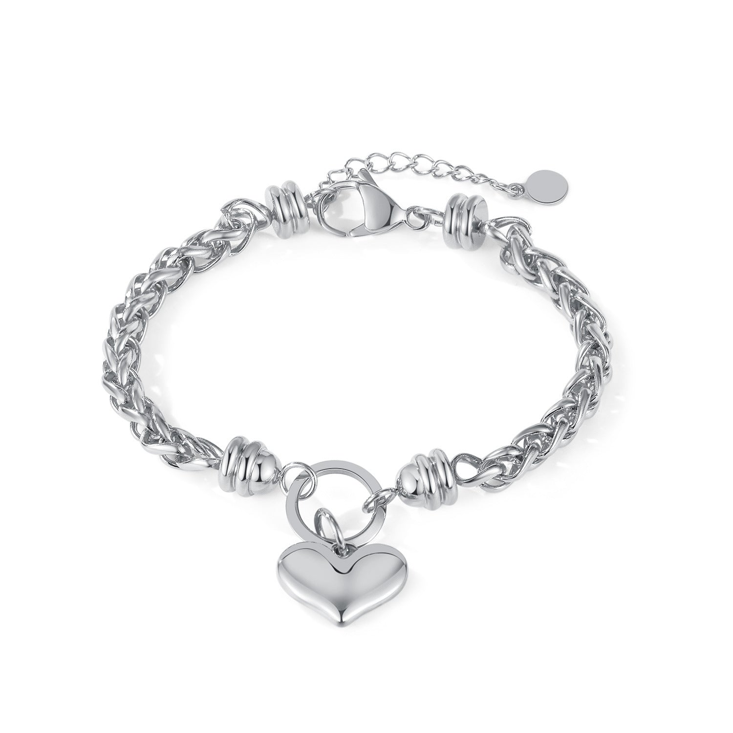 Wholesale Valentine's Day Love Titanium Steel Bracelet
