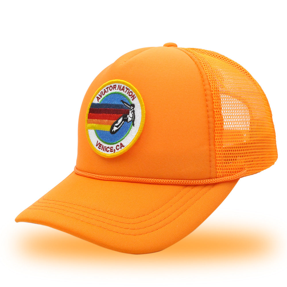 Wholesale Trucker Hat Summer Beach Mesh Cap Baseball Cap