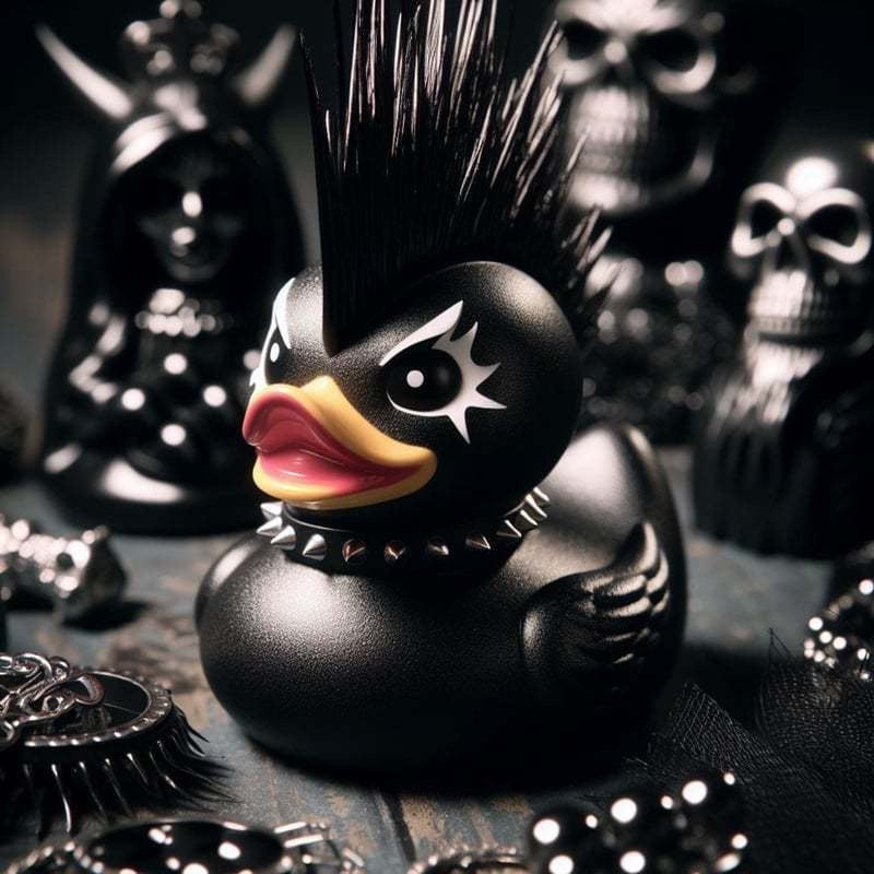 Wholesale 10PCS/PACK Duckieville Duck Lady Valentina Duck Gothic Girl