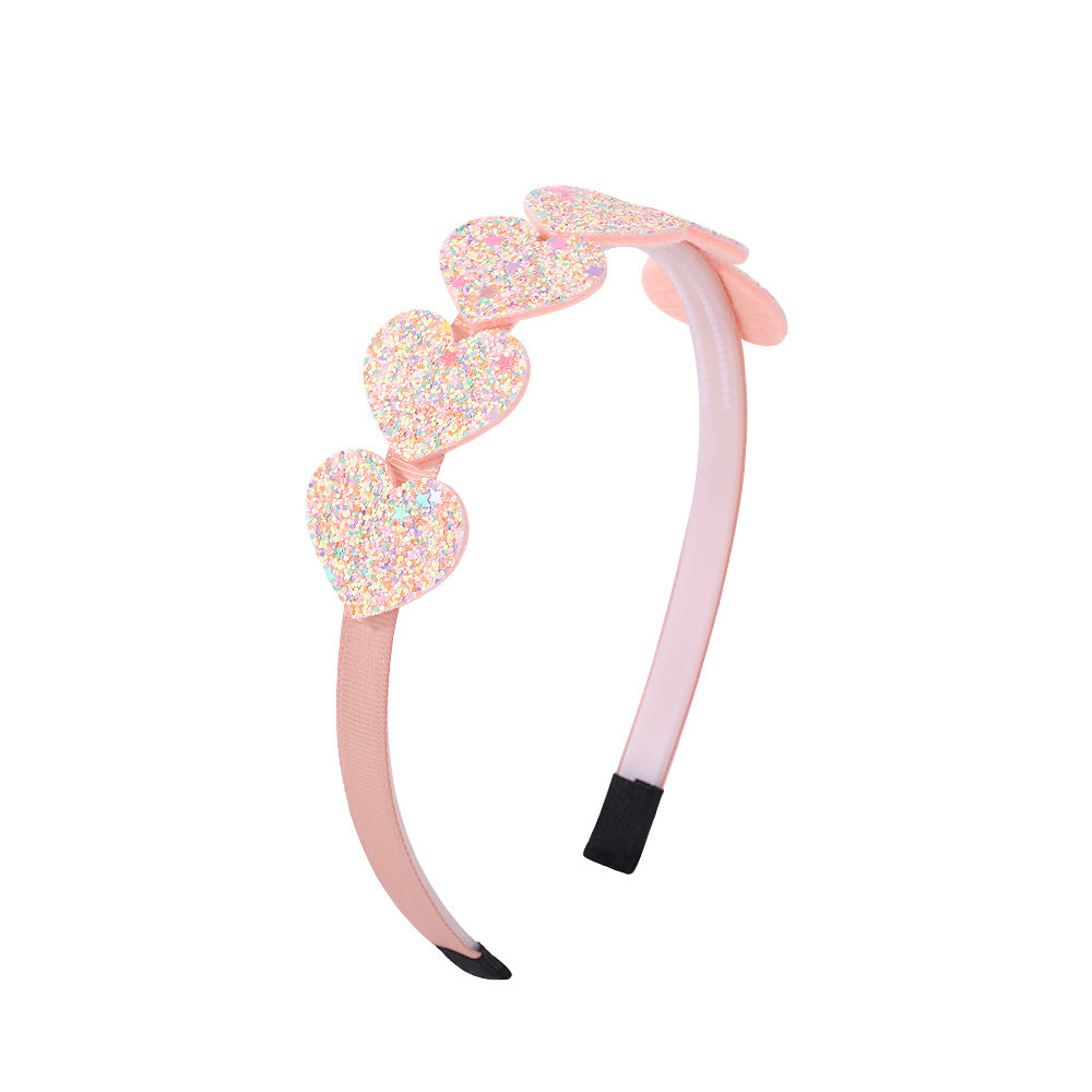 Wholesale Children's Candy Color Love Headbands