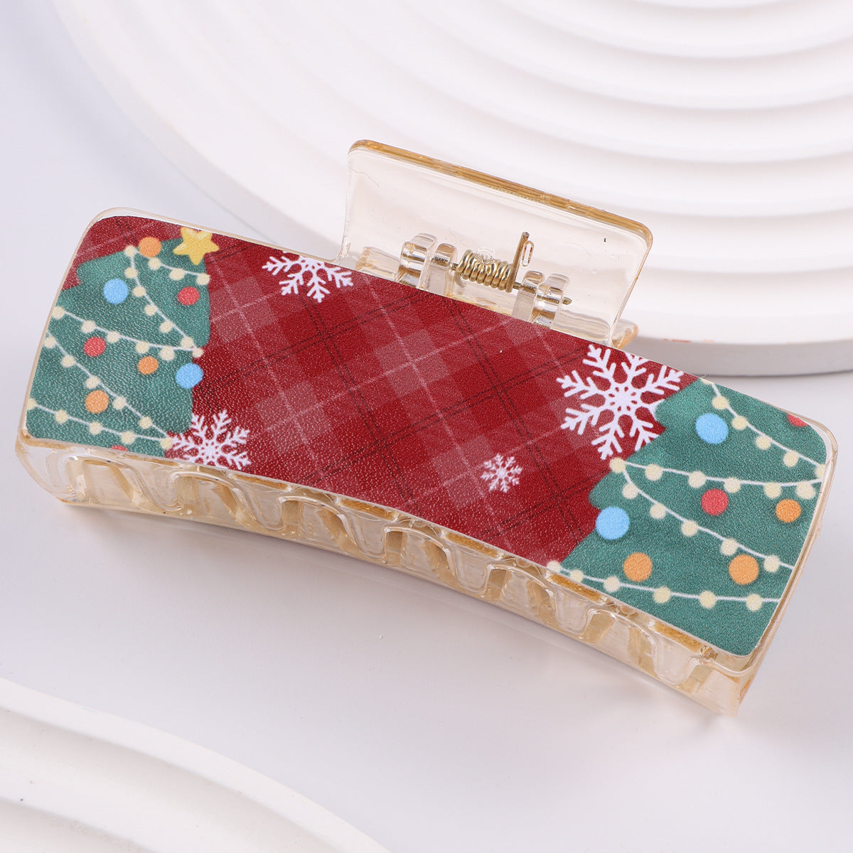 Wholesale Christmas Snowman Christmas Ball Decoration Hair Clip