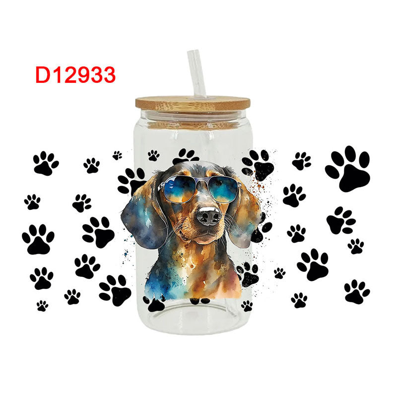 Wholesale UV Transfer Paste Glass Crystal Label Crystal Paste 16OZ UV DTF WRAPS