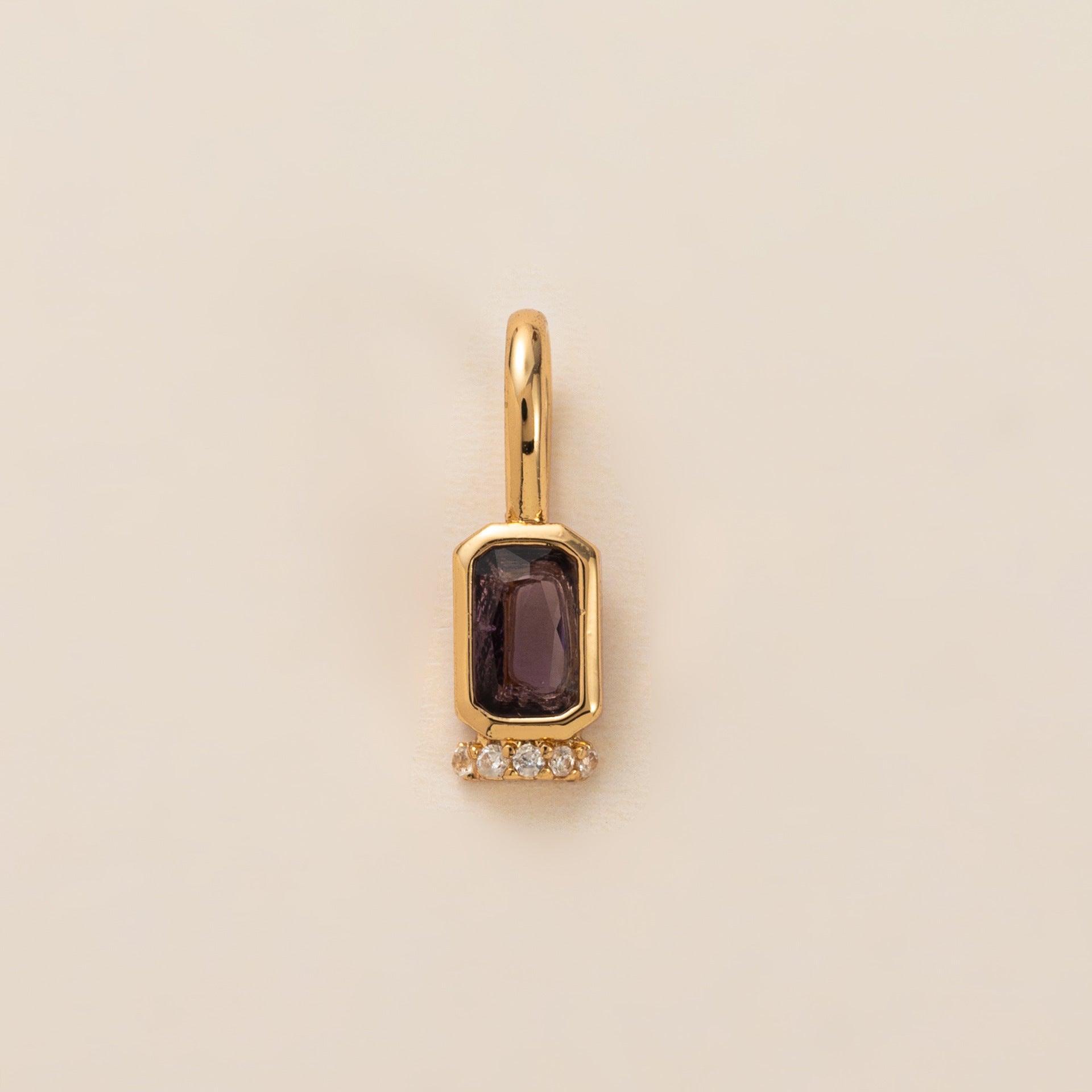 Wholesale Electroplated Copper Twelve Birthstone Necklace For Women Sweet Simple Chic Jewelry Gift