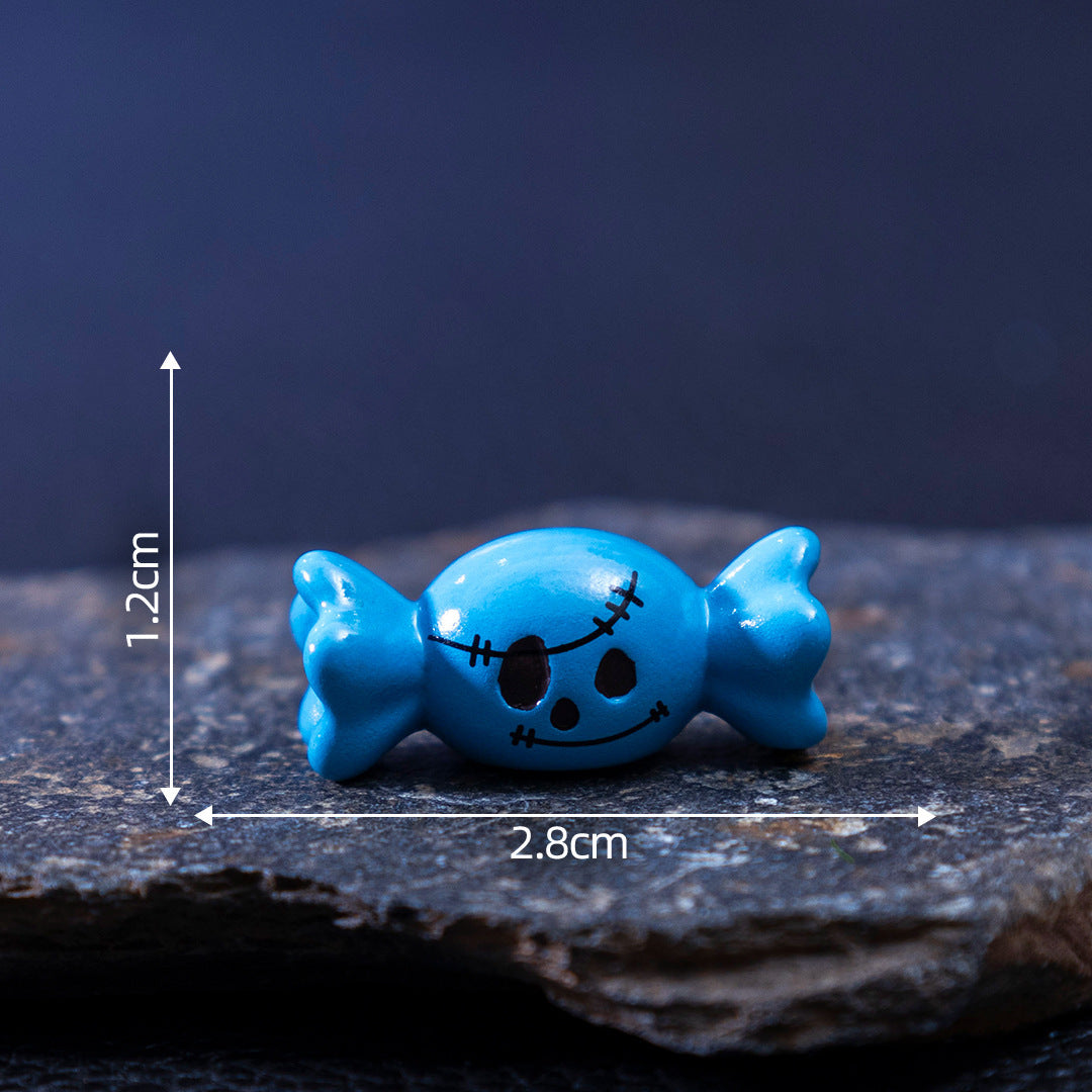 Wholesale 5pcs Candy Pumpkin Skull Doll Decorations