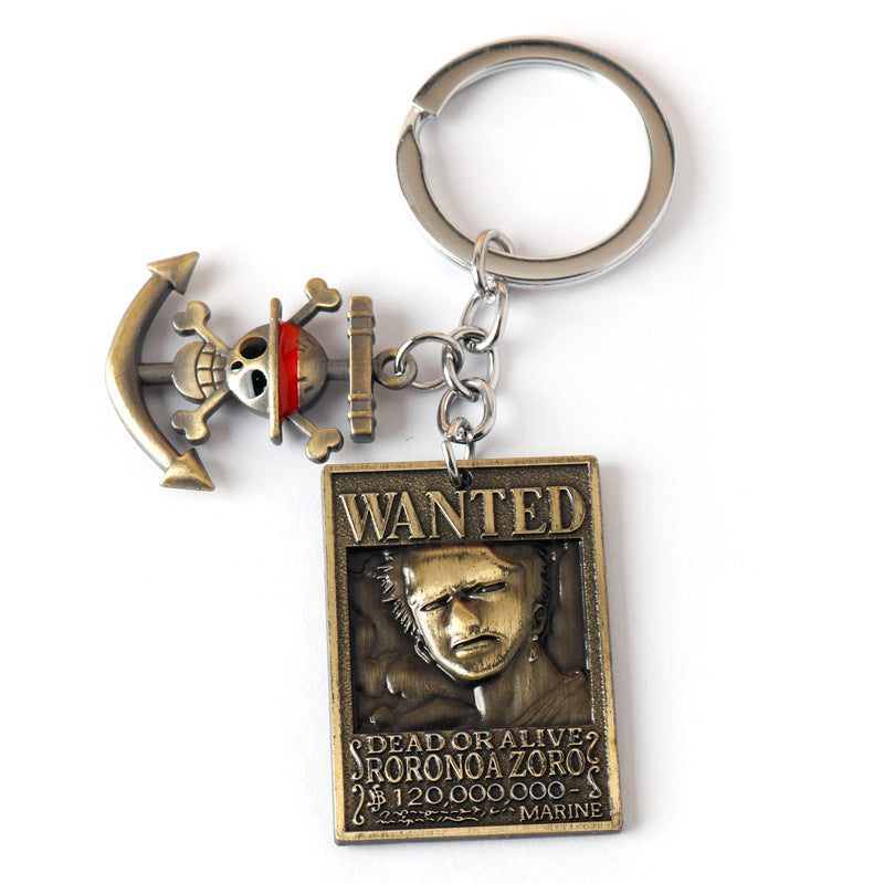 Wholesale Cartoon Passion Anime Character Alloy Pendant Keychains