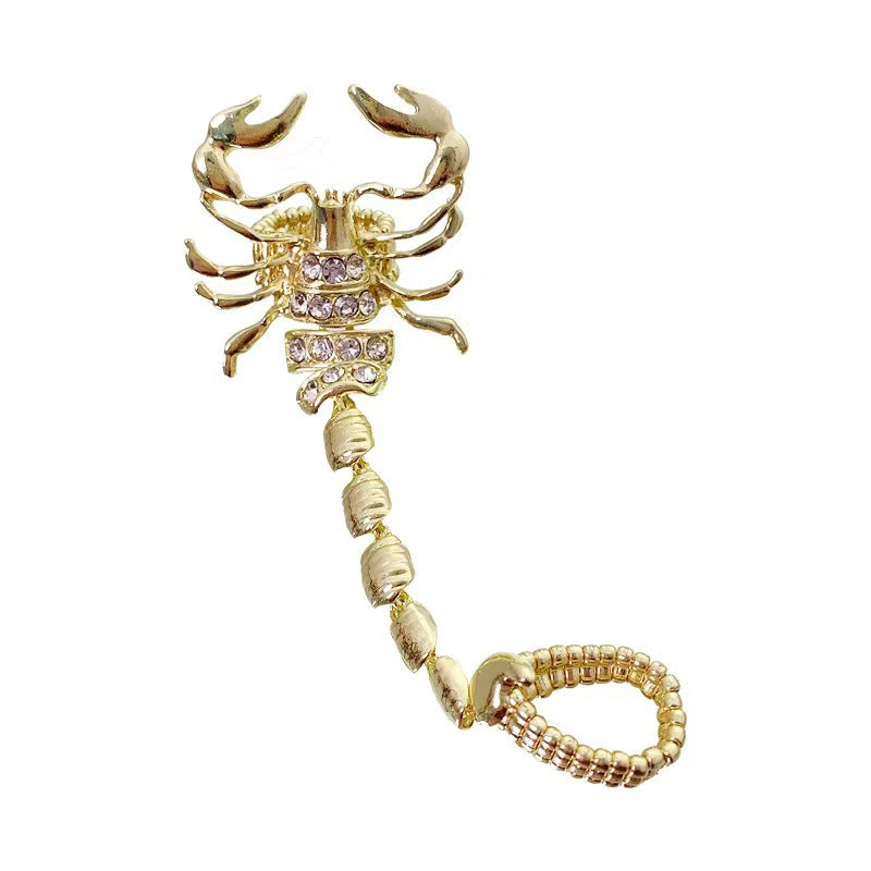 Wholesale Metal Scorpion Chain Ring