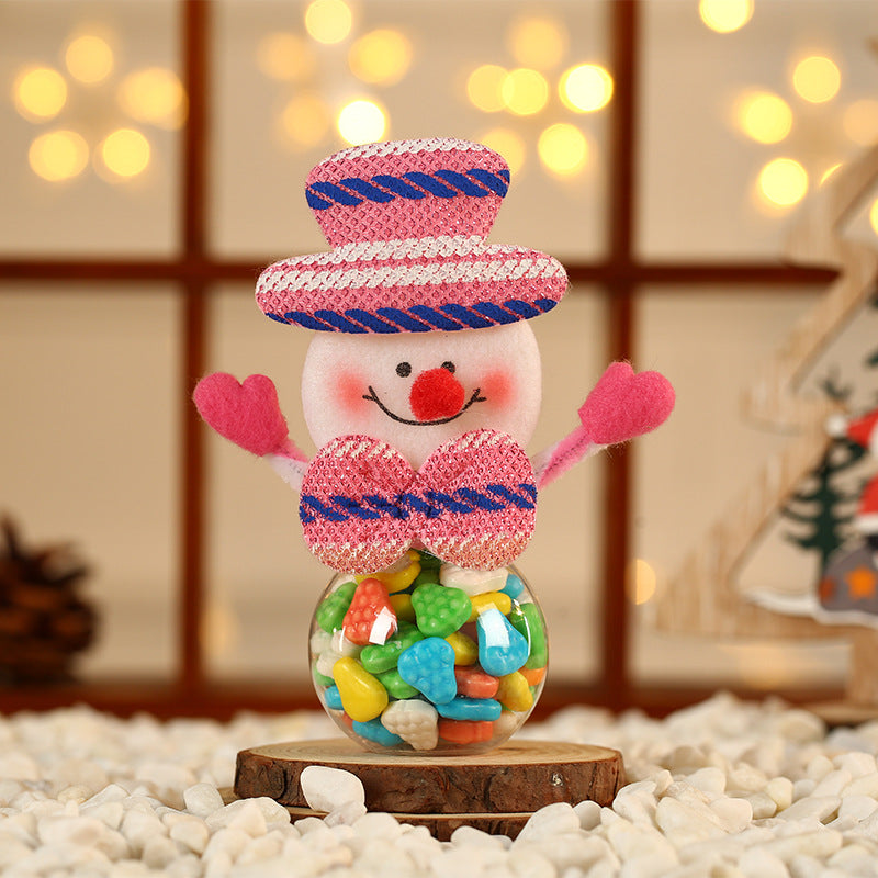 Wholesale Christmas Mini Old Man New Cartoon Candy Jar