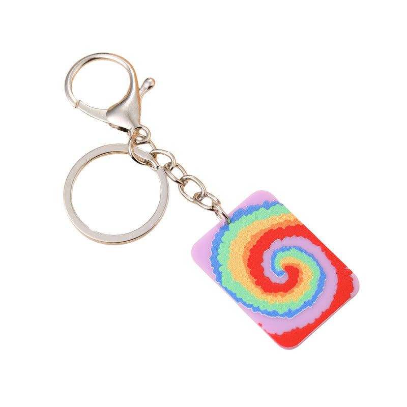 Wholesale Valentine's Day Resin Love Candy Printed Keychains
