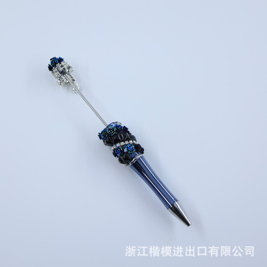 Wholesale Popular DIY Pearl Flower Beadable Pen