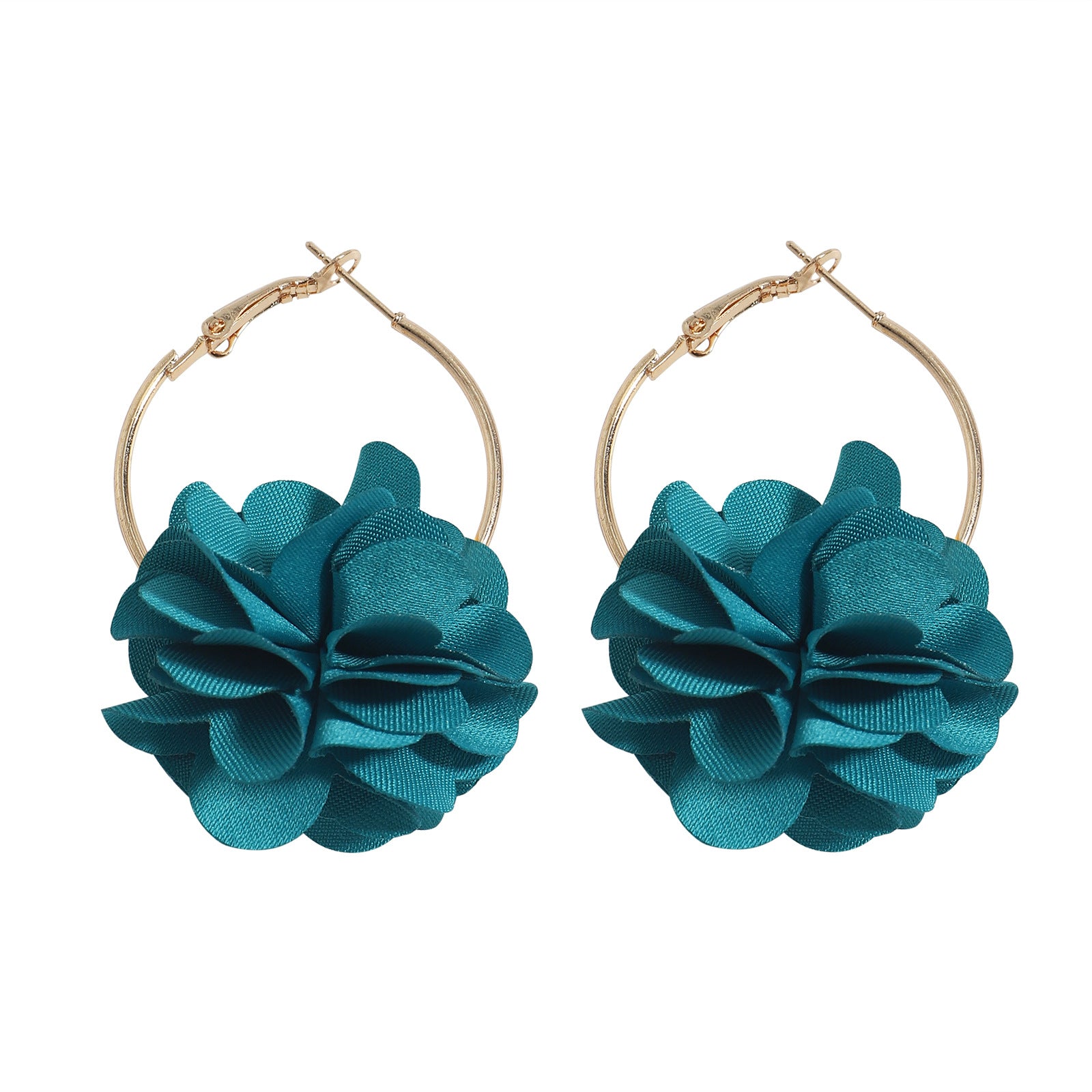 Wholesale Art Flower Multi-layered Earrings