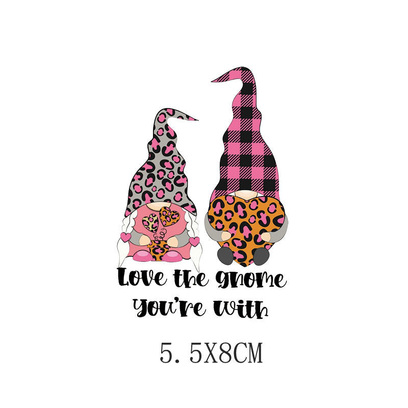 Wholesale 5pcs/pack Red lips car Valentine' s Day UV DTF Ready to Press Transfers Wraps