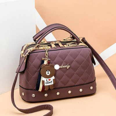 Wholesale New Fashion Women's Bag Lingge Small Fragrance Handbag