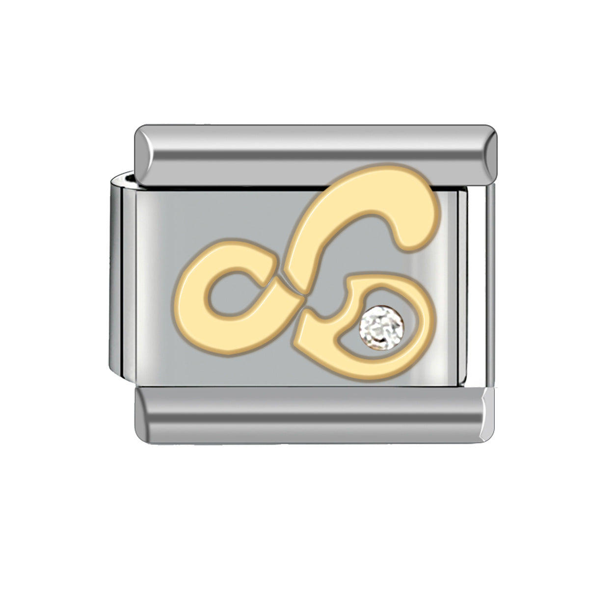 Wholesale Italian Charm Bracelet 9mm DIY Patchwork Detachable Pattern Diamond Set Combination Bracelet