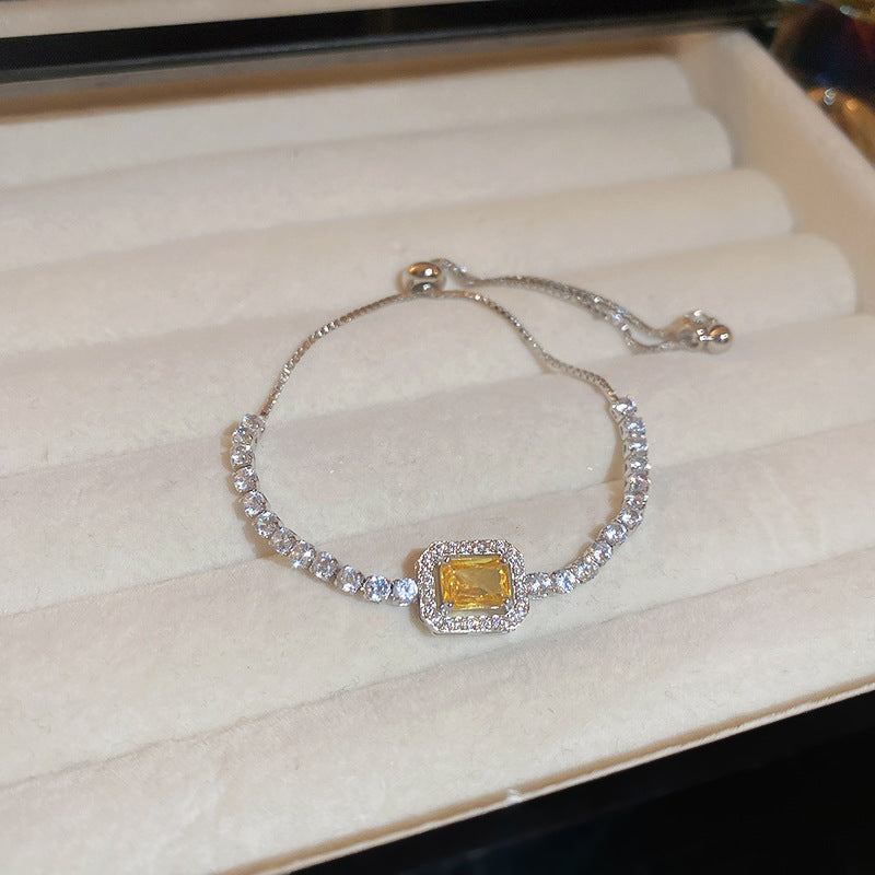 Wholesale Diamond Square Bracelet