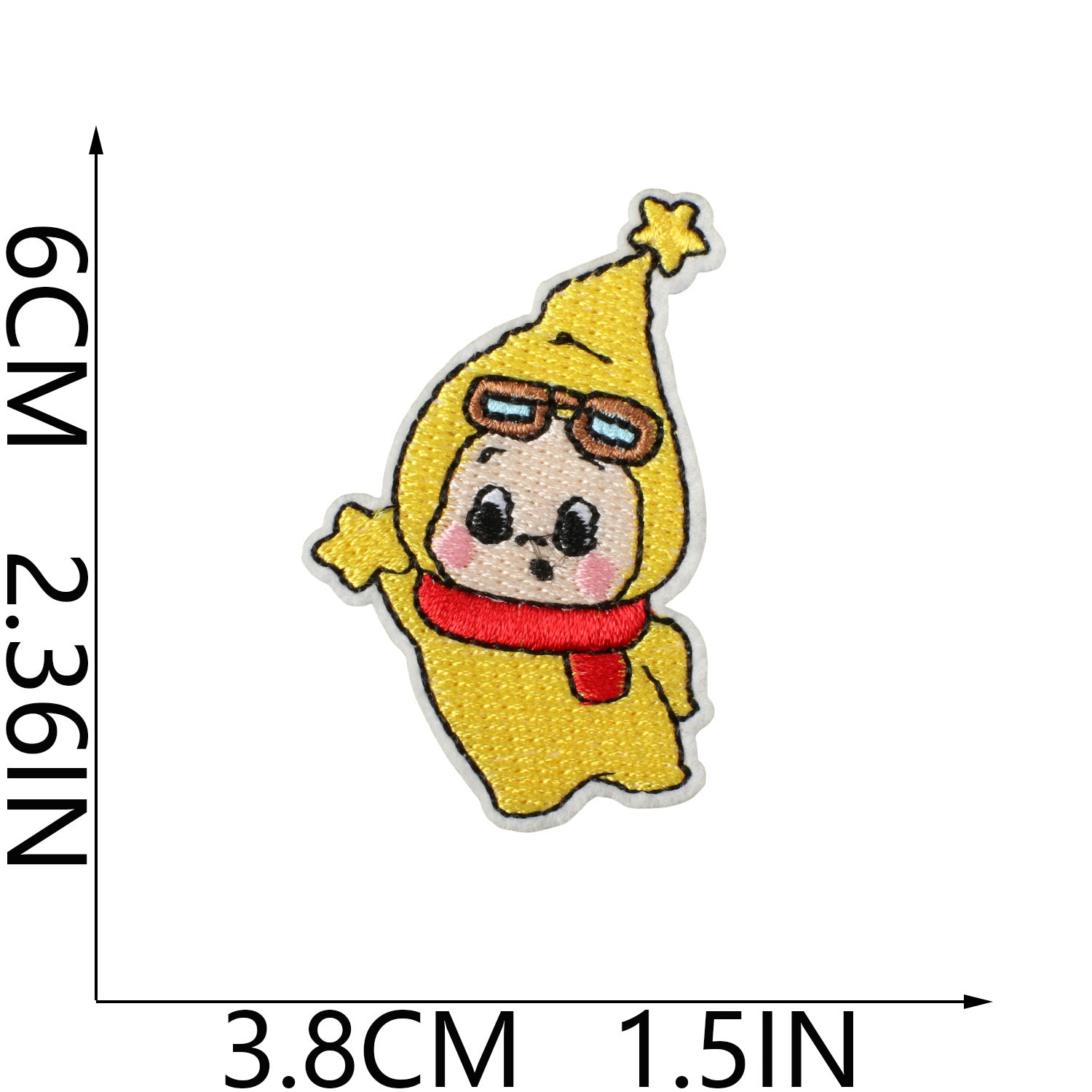 Wholesale Polyester Thread Embroidered Patch Cute Star People Bear Design Iron On DIY Decorative Accent For Clothing Bags Gift And Resale OLY Exclusive