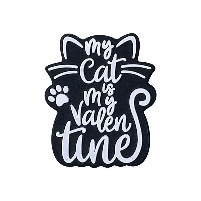 Wholesale 20PCS Kitten Baby Chewable Teether Animal Focus Silicone Beads