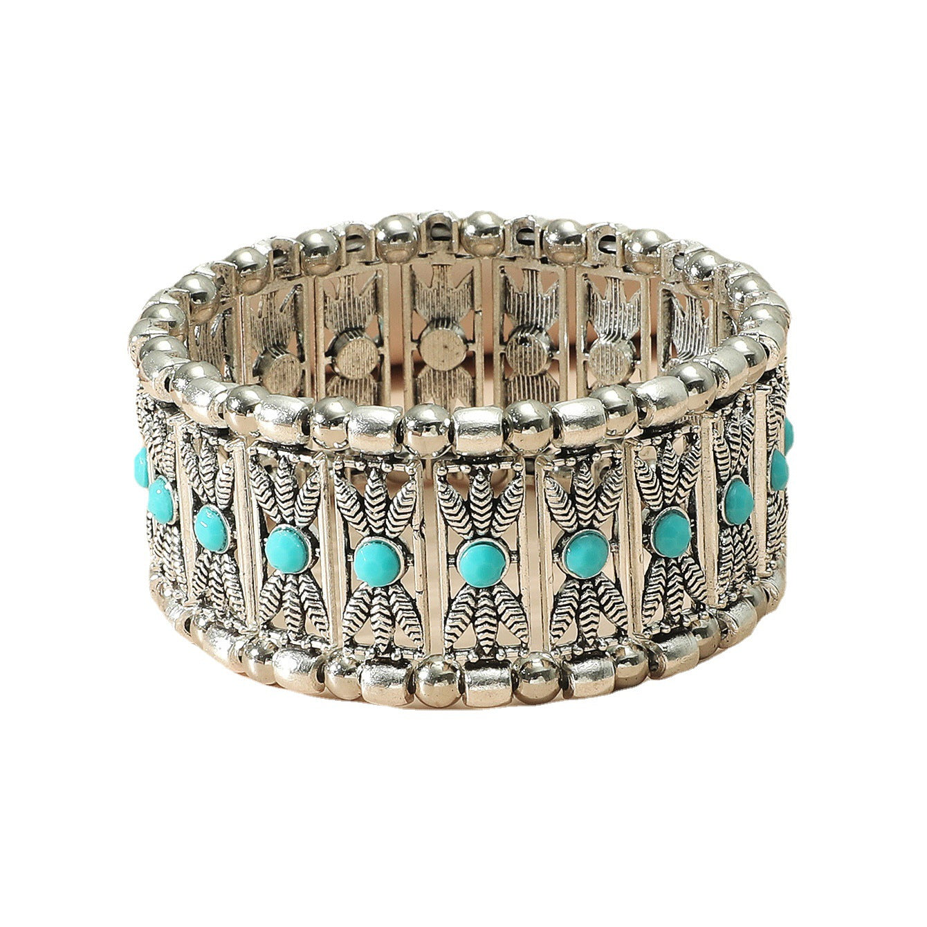 Wholesale 2PCS Vacation Style Personalized Alloy Bracelet