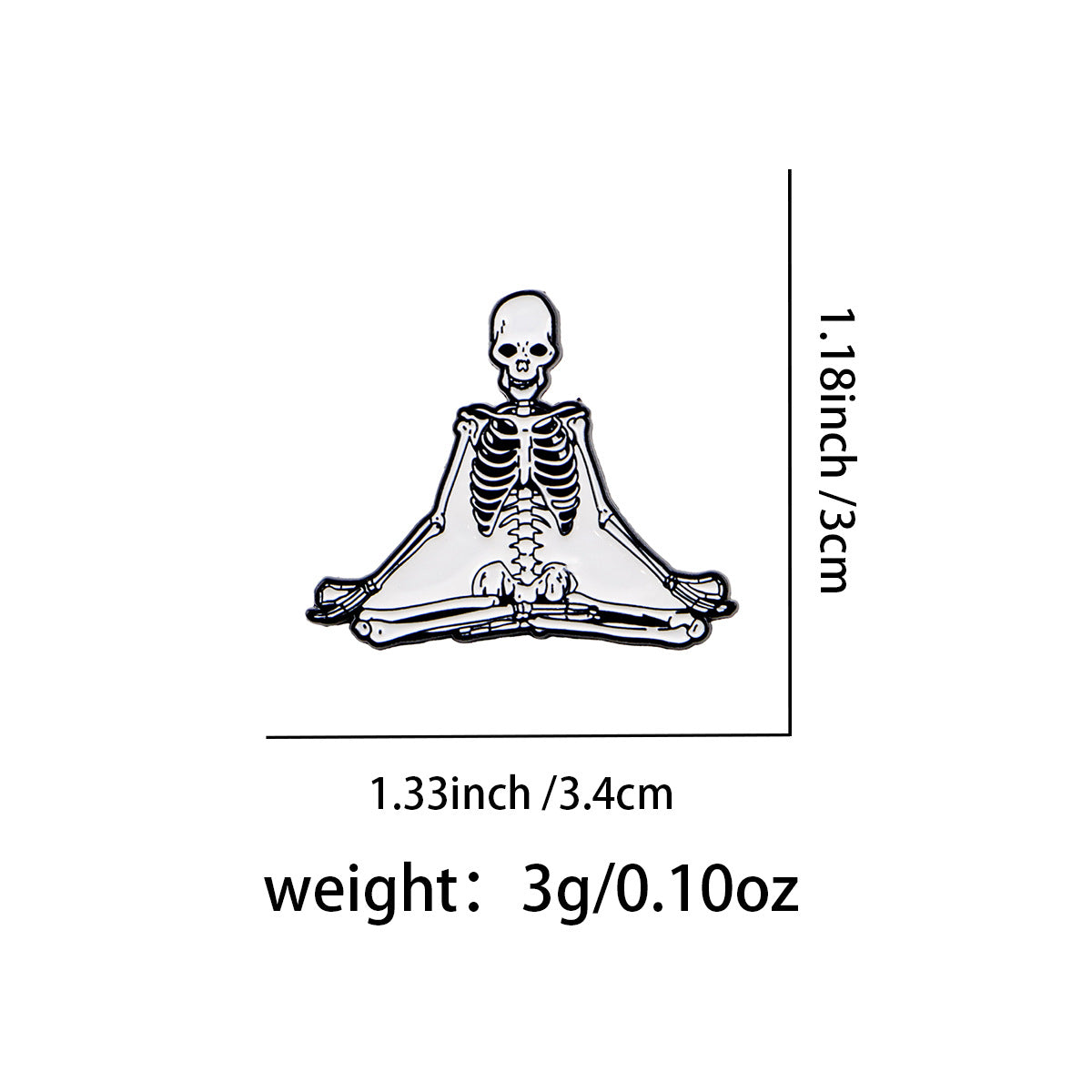 Wholesale English alphabet quote cartoon metal badge ornaments