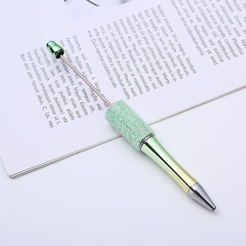 Wholesale 2pcs Electroplate Color Sugar Beadable Pens Rhinestone DIY Pens