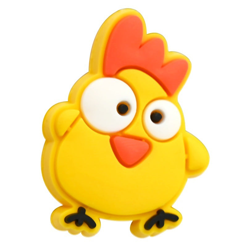 Wholesale Random 100pcs/pack  Cute Cartoon Animal Series Beads  Focal Beads