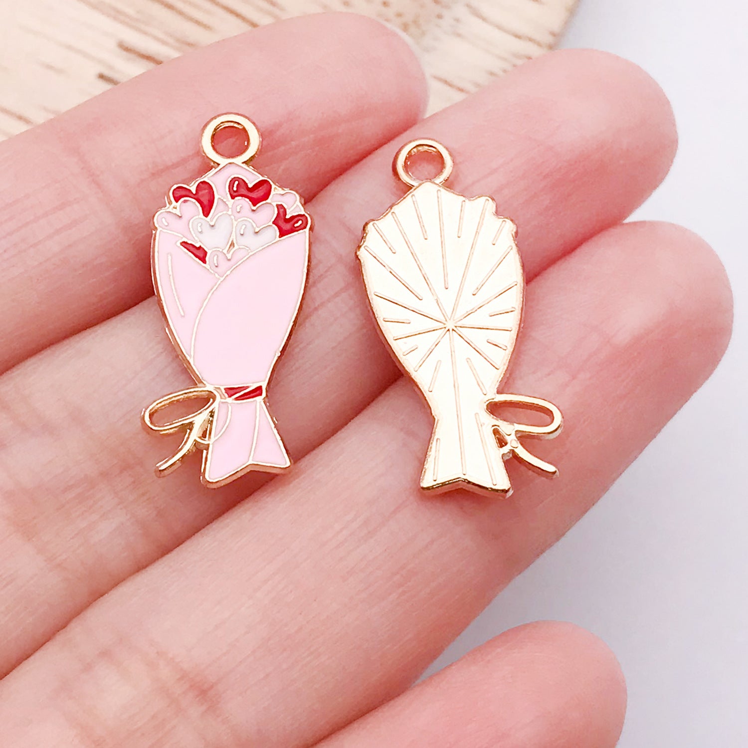 Wholesale Valentine' s Day Love Variety Cartoon Jewelry Accessories Pendant